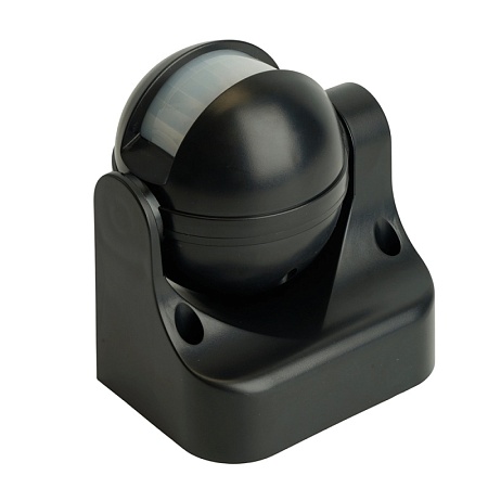 Датчик движения 1200W 12m 180° черный, SEN11 - фото