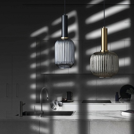 2070-B+BR Подвесной светильник LOFT IT Iris - фото