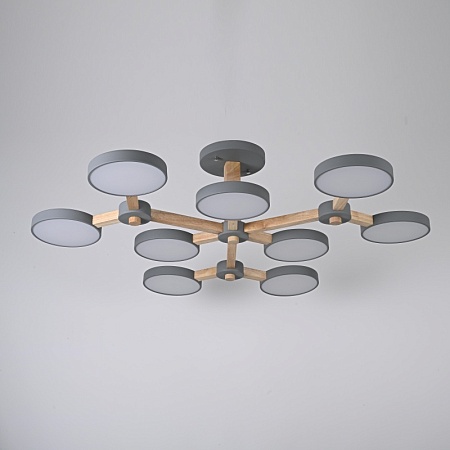 Подвесная Люстра Turna Серый Imperiumloft 178305-26 - фото