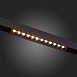 Магнитный трековый светильник Черный LED 1*12W 3000K 1 009Lm Ra>90 36° IP20 L222xW22xH4 ST361.436.12 - фото