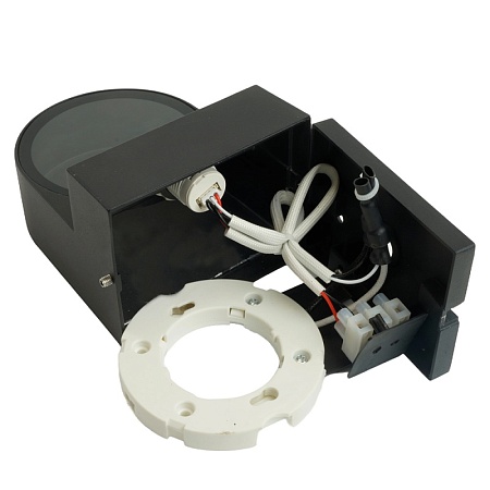 Светильник садово-парковый Feron DH1202, с датчиком освещенности/движения (на стену), GX53 - фото