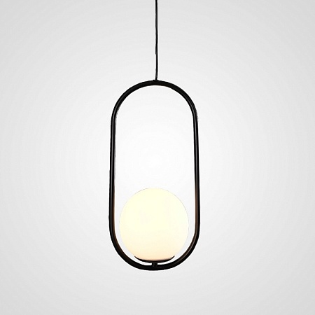 Подвесной Светильник Matthew Mccormick Hoop 40 Black Mila Pendant Imperiumloft 179964-22 - фото
