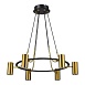 Светильник подвесной ST-Luce Черный, Латунь/Латунь GU10 6*5W 4000K SL1215.403.06 - фото