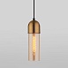 Подвесной светильник Eurosvet 50180/1 янтарный - фото