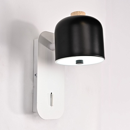 Настенный Светильник Stille Черно-Белый Imperiumloft 178475-26 - фото