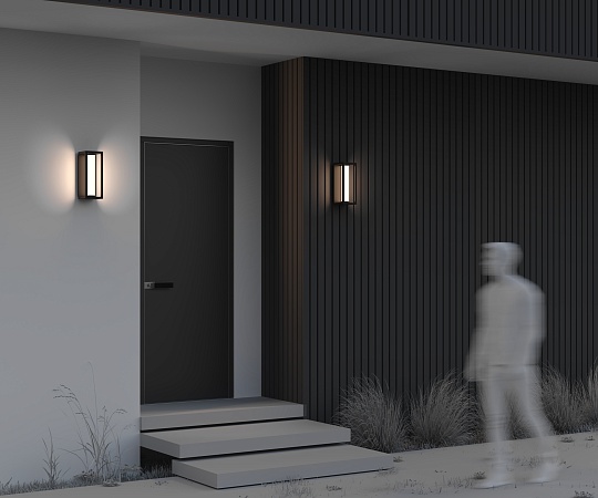 Настенный светильник (бра) Outdoor O480WL-L12B3K - фото