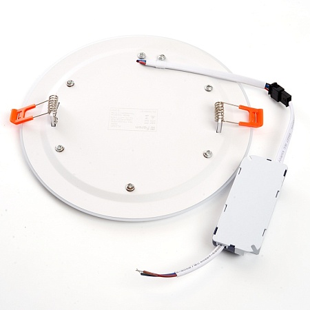 Светодиодный светильник Feron AL2440 встраиваемый 16W 4000K и подсветка 4000К белый - фото