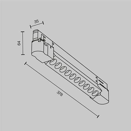 Трековый светильник Technical Points  TR195-3-10W2.7K-M-B - фото