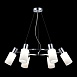 Светильник подвесной Хром/Белый E14 6*60W SLE1139-103-06 - фото