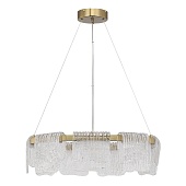 Светильник подвесной ST-Luce золотистый/прозрачный LED 1*54W 3000K SL6021.203.54