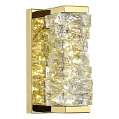 Бра ST-Luce Золотистый/Прозрачный LED 1*8W SL6010.201.08