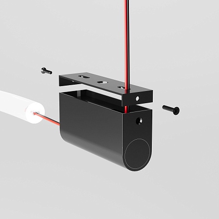 Накладные крепления для круглого гибкого неона Full light черный (FL 28101) FL 28101 Elektrostandard - фото