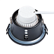 Точечный встраиваемый светильник Arte Lamp HELM A2869PL-1BK - фото
