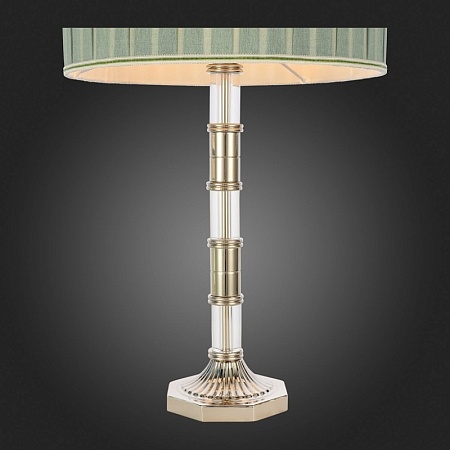 Прикроватная лампа ST-Luce Никель/Оливковый E14 1*40W (из 2-х коробок) SL1121.104.01 - фото