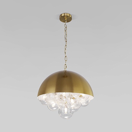 Подвесной светильник Eurosvet 30177 латунь - фото