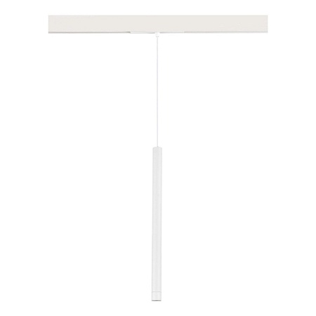 Магнитный трековый светильник Белый LED 1*8W 4000K 450Lm Ra90 24° IP20 D30xH500 48V ST683.546.08 - фото