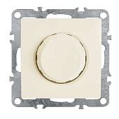 Выключатель диммирующий (механизм), STEKKER, PSW10-9106-02, 250В, 650W, серия Эрна, слоновая кость