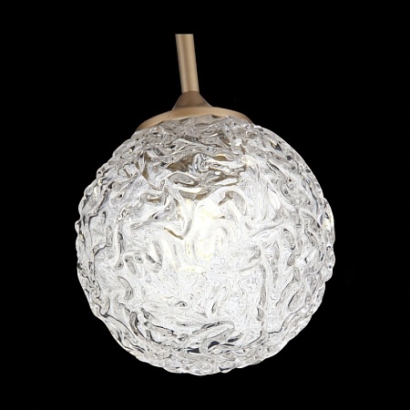 Подвес ST-Luce Золотистый/Прозрачный G9 LED 1*5W SL1152.203.01 - фото