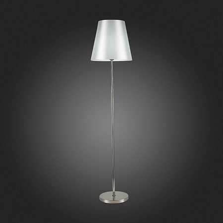 Светильник напольный Никель/Белый E27 1*40W SLE105905-01 - фото