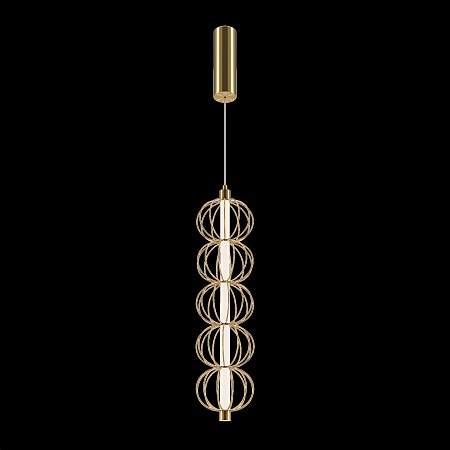 Подвесной светильник Maytoni Golden Cage MOD216PL-L10G3K - фото