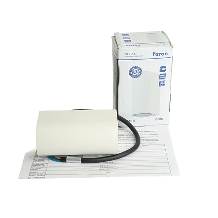 Светильник садово-парковый Feron DH023,на стену, GU10 MR11 230V, серый - фото