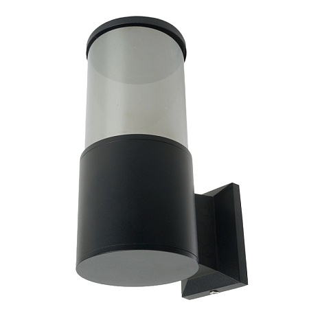 Светильник садово-парковый Feron DH1301, на стену вверх, E27 230V, черный - фото