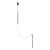 Светильник настенно-потолочный ST-Luce Черный/Белый LED 1*20W 3000K SL6132.401.20