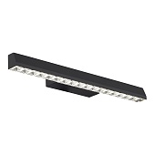 Светильник настенный ST-Luce черный/прозрачный LED 1*11W 4000K SL1018.401.01
