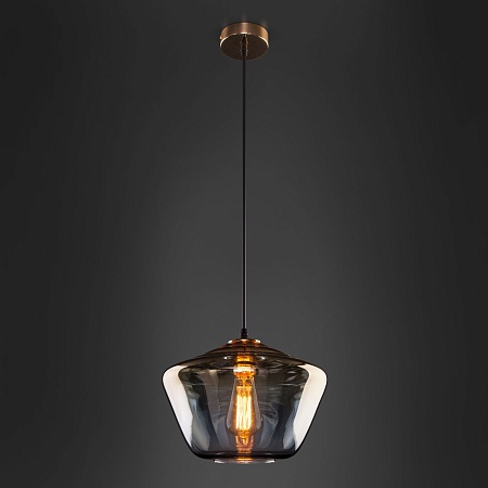 Подвесной акцентный светильник Eurosvet 50199/1 золото - фото