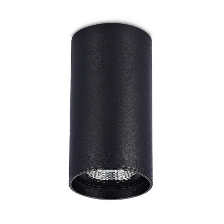 Светильник потолочный Черный LED 1*15W 4000K 1 200Lm Ra>90 60° IP44 D75xH140 220-265V ST157.442.15 - фото