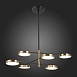 Светильник подвесной ST-Luce Черный/Латунь, Белый LED 6*7,5W 3000K SL1605.413.06 - фото