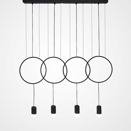 Подвесной Светильник Forvet Black L4 Imperiumloft 290496-26 - фото