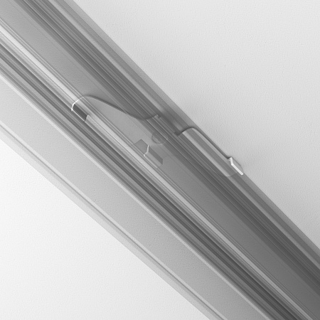 Фиксатор для накладного монтажа Exility белый - фото