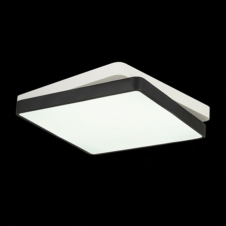 Светильник потолочный Черный, Белый/Белый LED 1*45W 3000K/4000K/6000K SLE200712-01 - фото