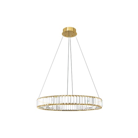 10135/600 Gold Подвесной светильник LOFT IT Crystal ring - фото