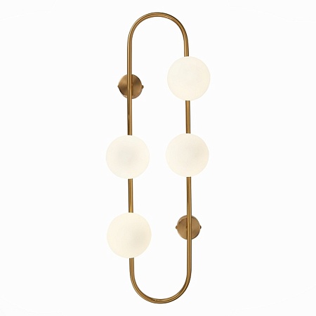 Бра ST-Luce Латунь/Белый G9 4*5W SL1149.301.04 - фото