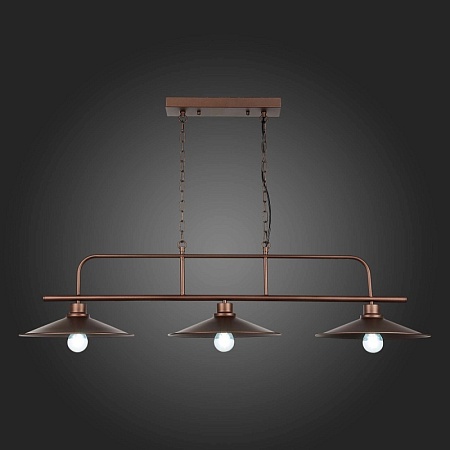 Люстра подвесная ST-Luce Кофейный/Кофейный E27 3*60W SL265.403.03 - фото