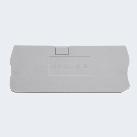 Торцевая заглушка для ЗНИ LD574 2,5 мм² (JXB PT 2,5), серый LD583-1-25 - фото