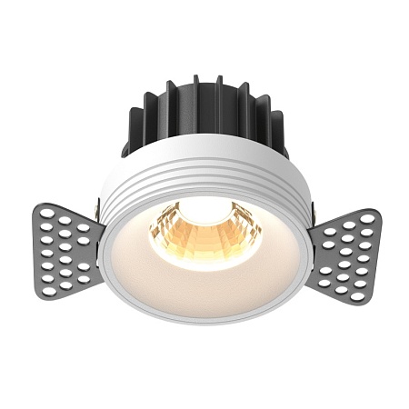 Встраиваемый светильник Technical Round DL058-12W2.7K-TRS-W - фото
