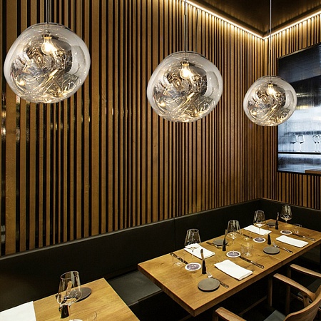Подвесной Светильник Tom Dixon Melt Pendant Silver D15 Imperiumloft 143787-22 - фото
