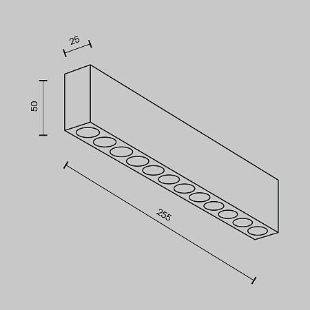 Потолочный светильник Technical C066CL-20W3-6K-B - фото