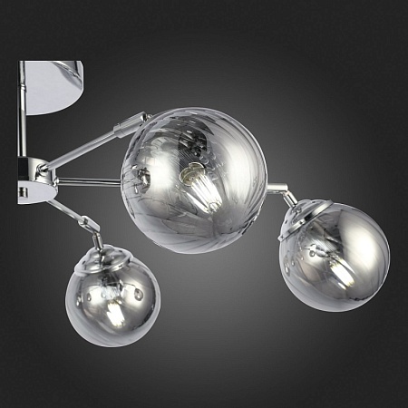 Светильник потолочный Хром/Дымчатый E14 6*40W SLE102202-06 - фото