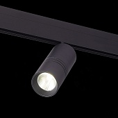 Магнитный трековый светильник Черный LED 1*18W 3000K 1 530Lm Ra&gt;90 36° IP20 L-xW60xH148 ST365.436.18