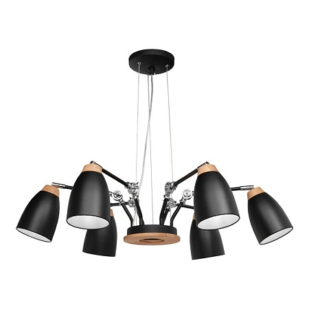 LOFT4402/6BL Подвесная люстра LOFT IT Watchman - фото