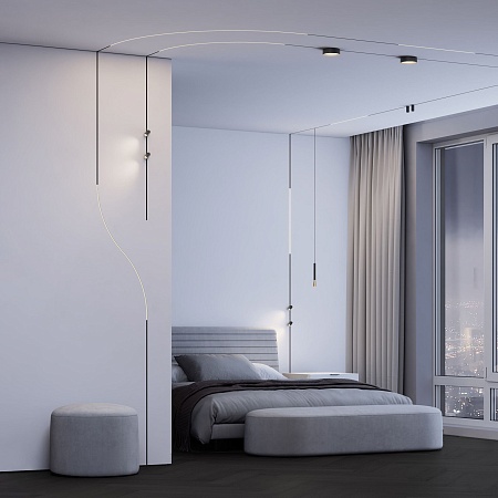 Трековый светильник 10W 3000K Mini Magnetic 85163/01 Elektrostandard - фото