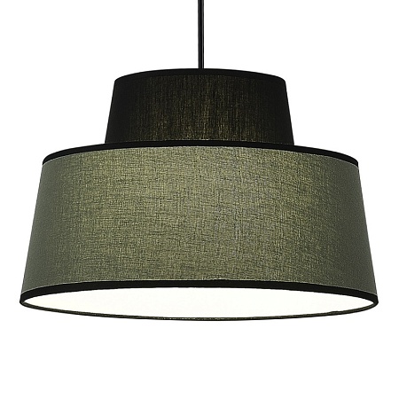 Светильник подвесной ST-Luce Черный/Хаки E27 1*40W SL1354.433.01 - фото