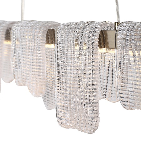 Светильник подвесной ST-Luce золотистый/прозрачный LED 1*36W 3000K SL6021.203.36 - фото