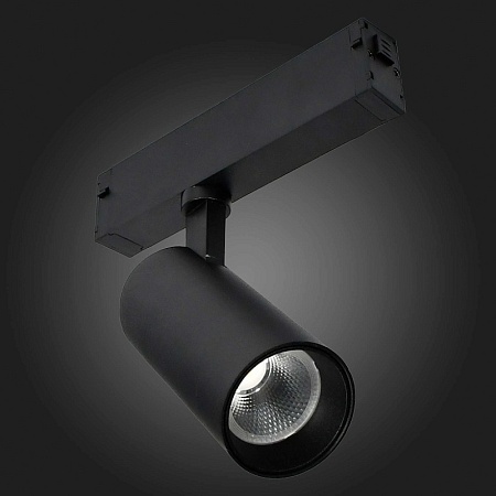 Св-к трек. SMART Черный LED 1*10W 2700K-6000K 535Lm Ra>90 36° IP20 D40xH90 220V ST660.496.10 - фото