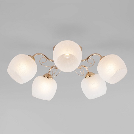 Потолочный светильник Eurosvet 30138/5 золото - фото