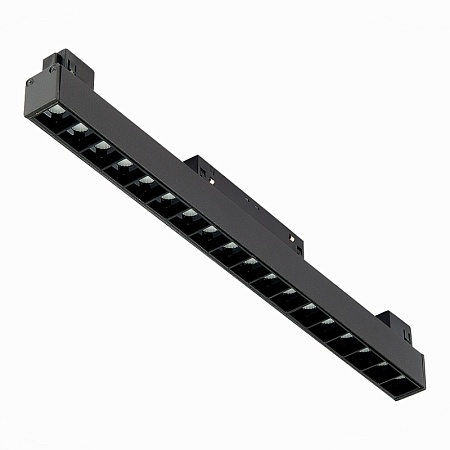 Магнитный трековый светильник Черный LED 1*18W 4000K 1 407Lm Ra>90 36° IP20 L331xW22xH4 ST361.446.18 - фото